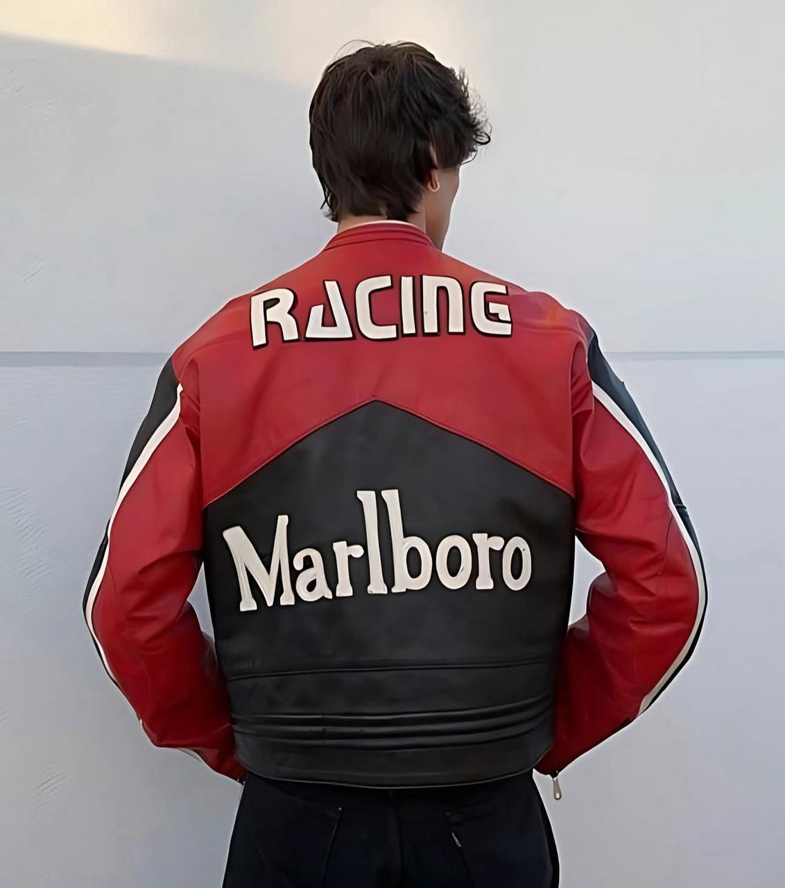 BLACK MARLBORO RACING JACKET