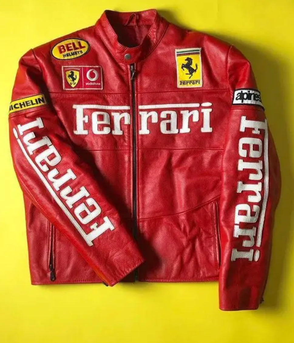Ferrari leather jacket