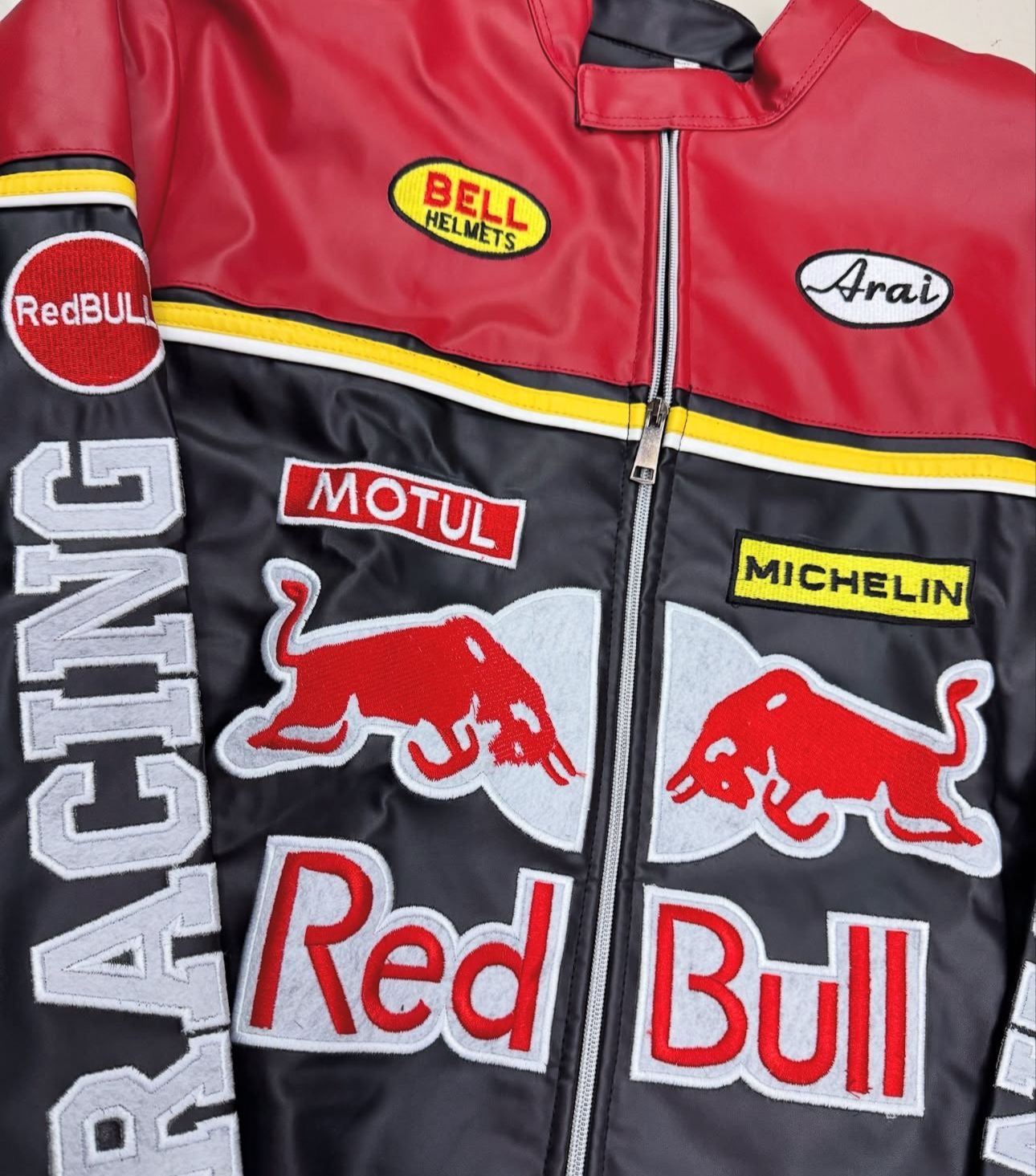 RED BULL LEATHER JACKET