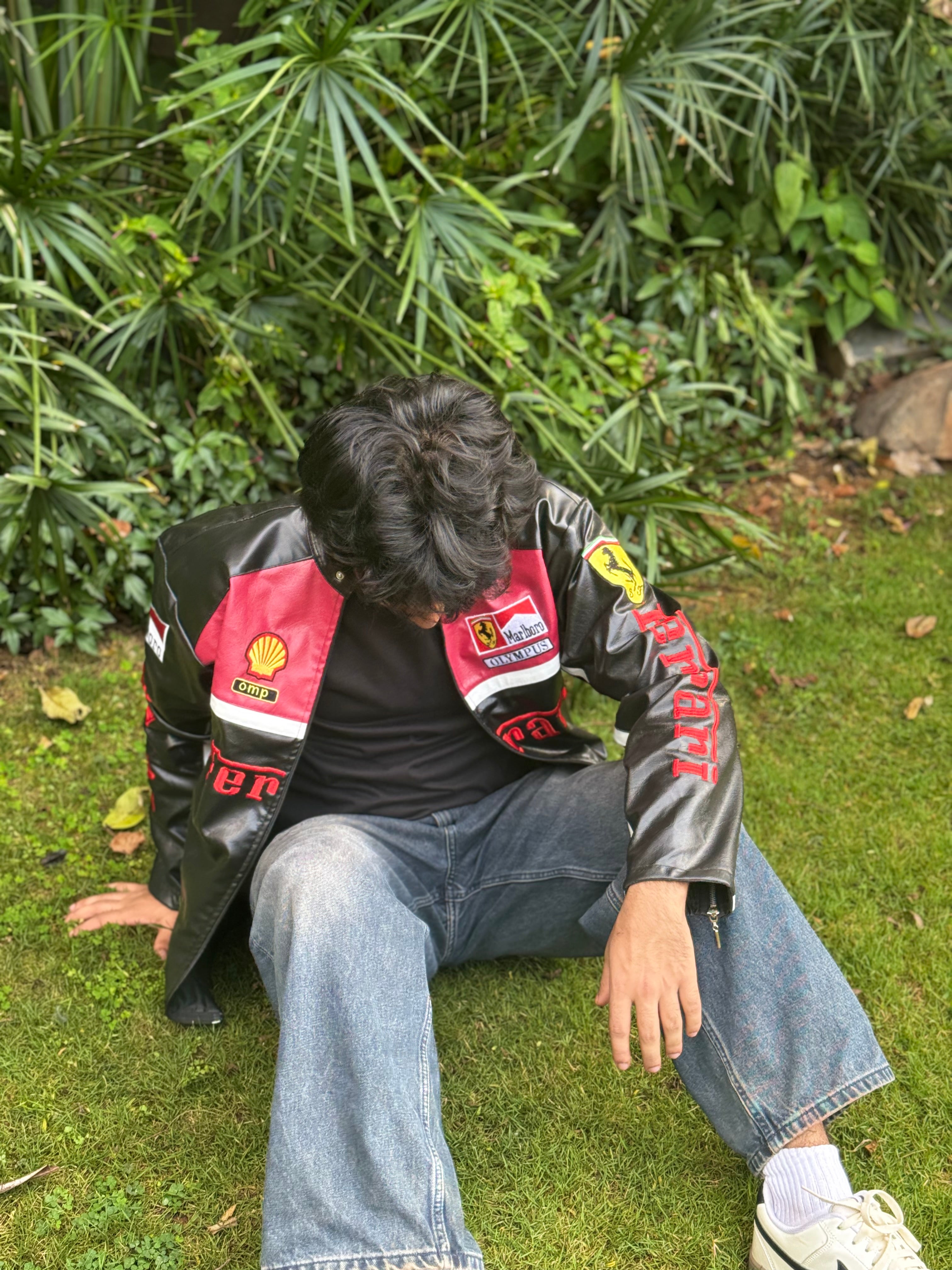 Ferrari leather jacket