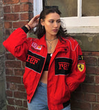 RED FERRARI F1 JACKET