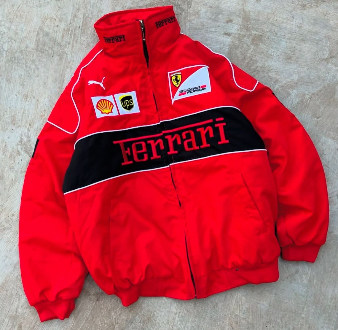 RED FERRARI F1 JACKET