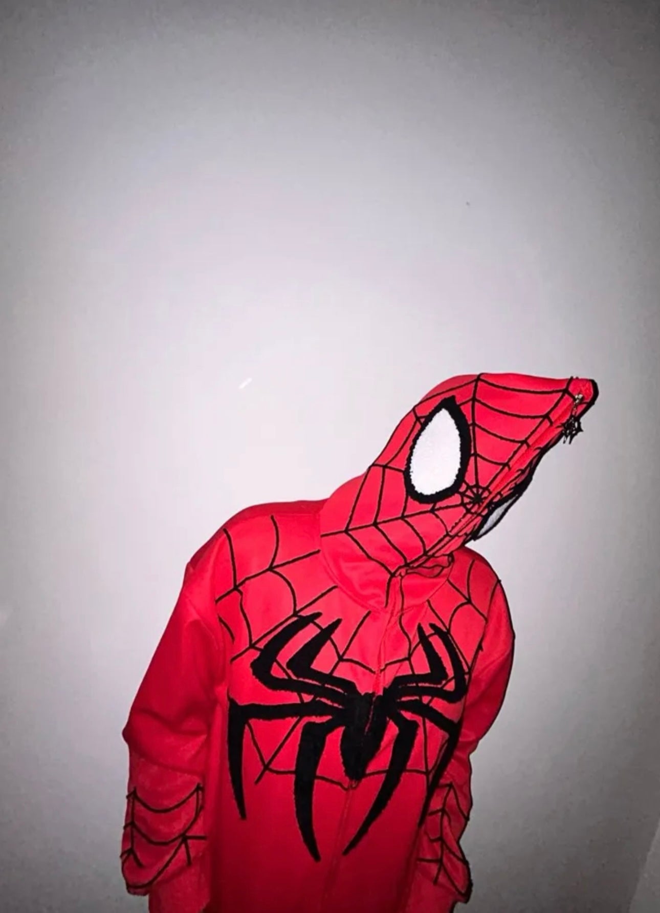 Red Spider-Man Zipper Jacket