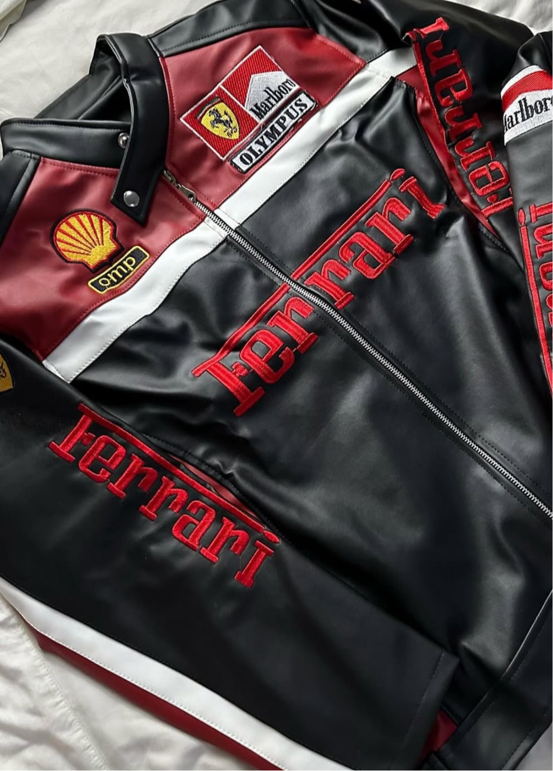 Ferrari leather jacket