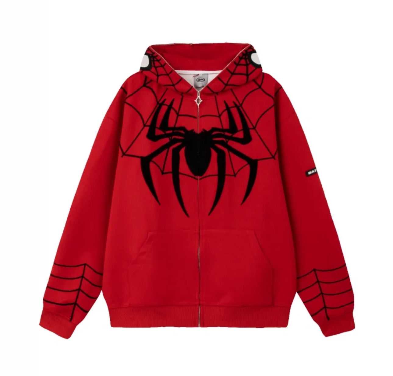 Red Spider-Man Zipper Jacket