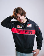 BLACK FERRARI F1 JACKET