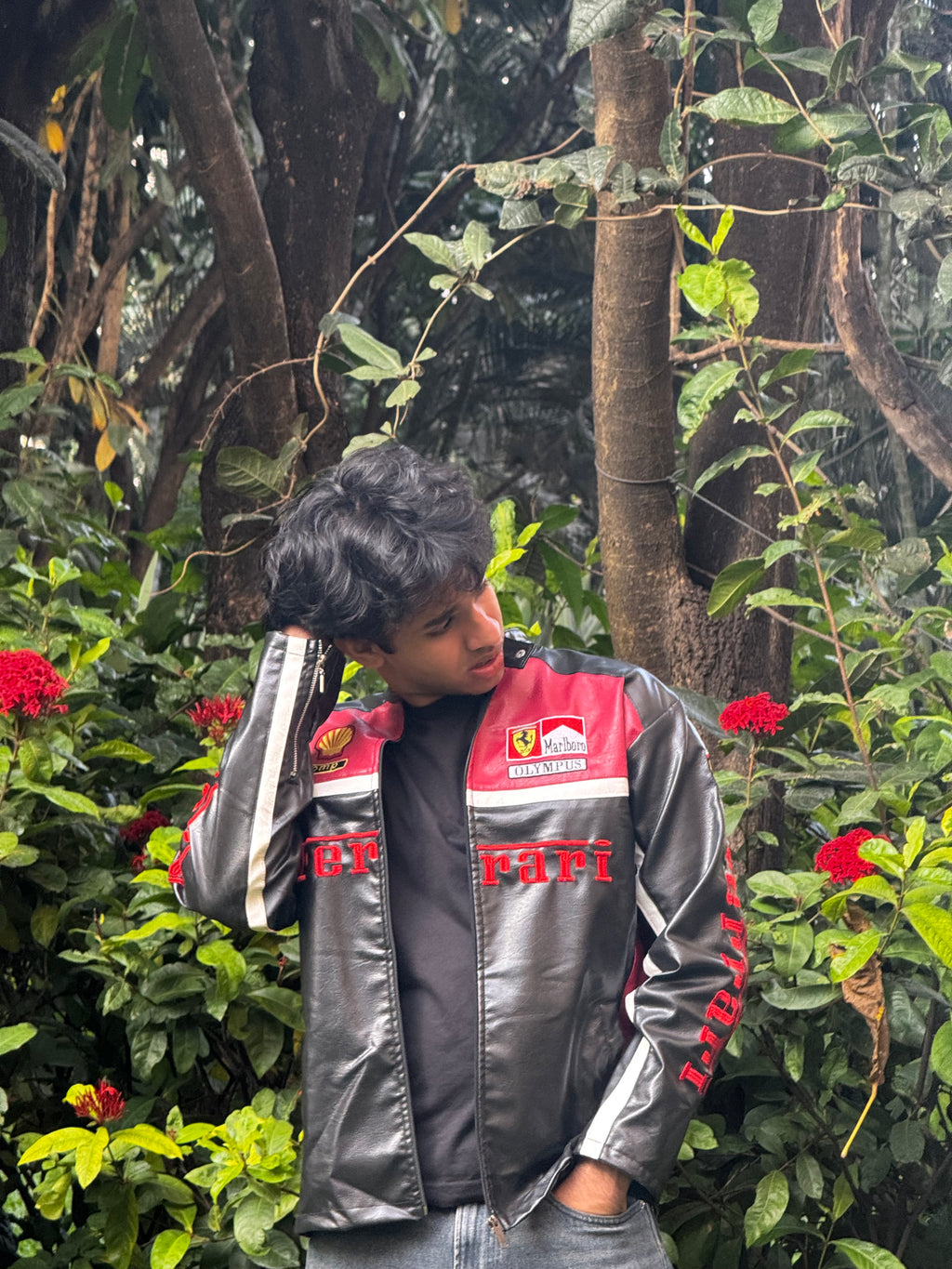 Ferrari leather jacket