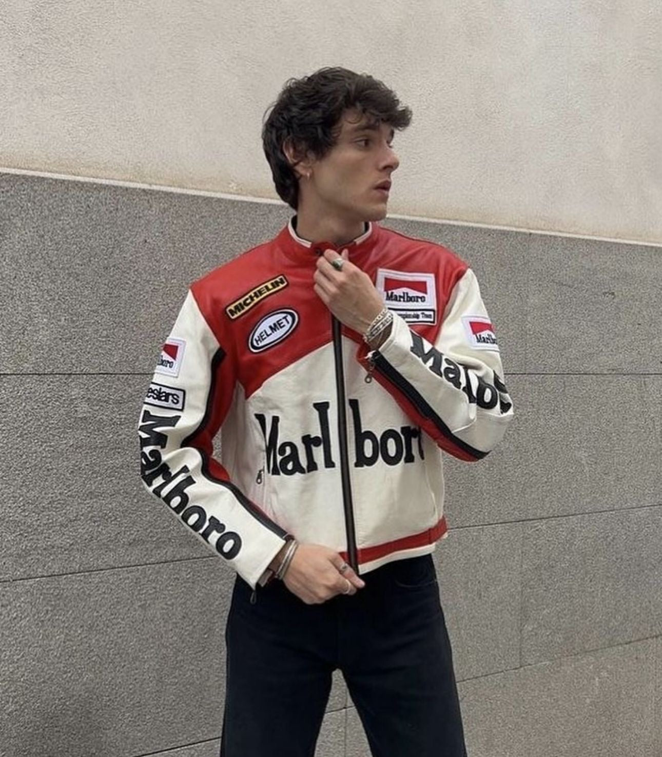 MARLBORO LEATHER JACKET