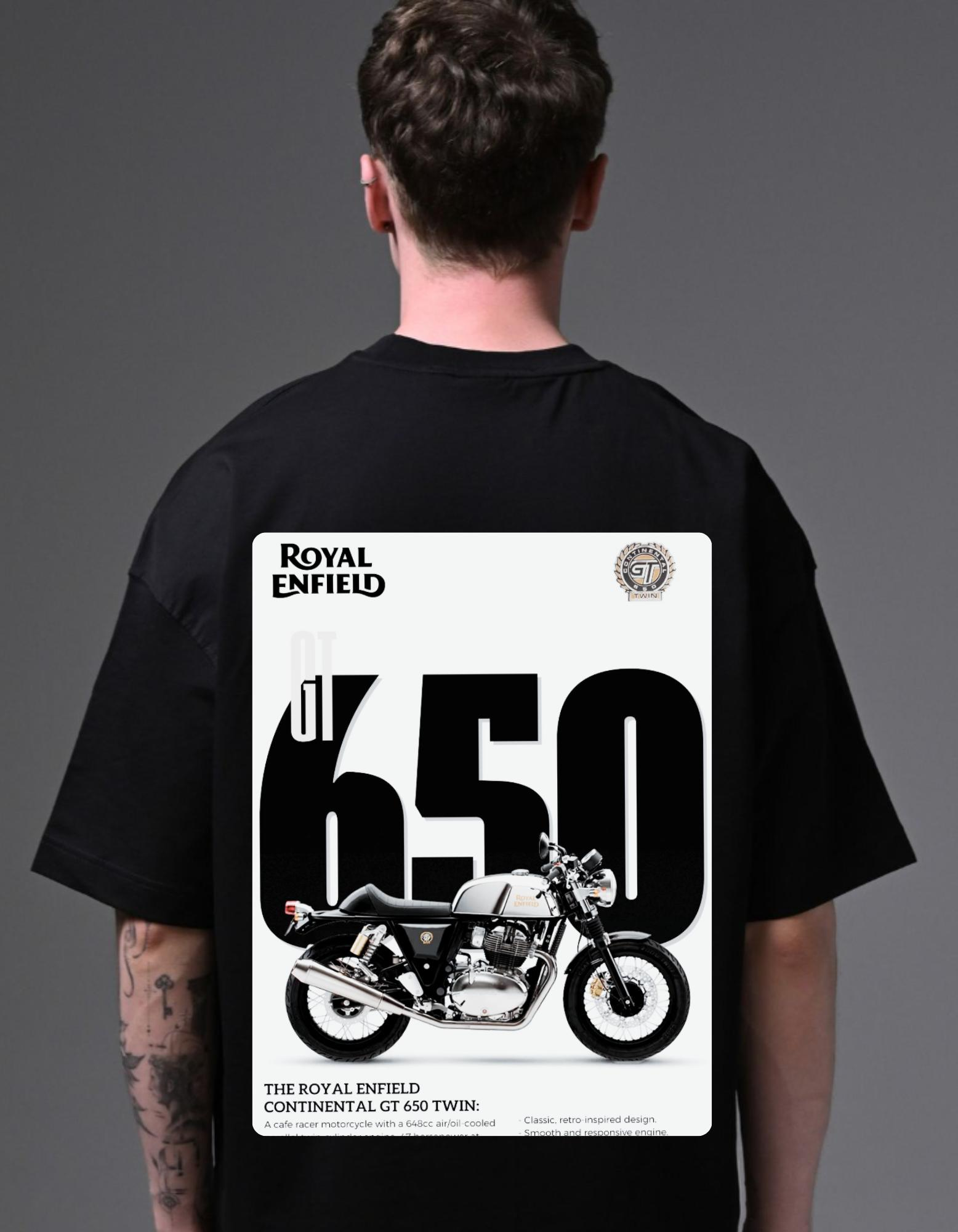 Royal Enfield GT650 Oversized Tshirt